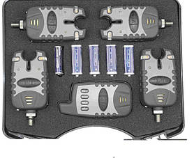 Набір сигналізаторів Amina Fishing Bite Alarms JHA-525-4