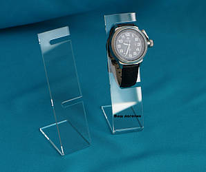 Стильна акрилова підставка для годинників та фітнес-браслетів