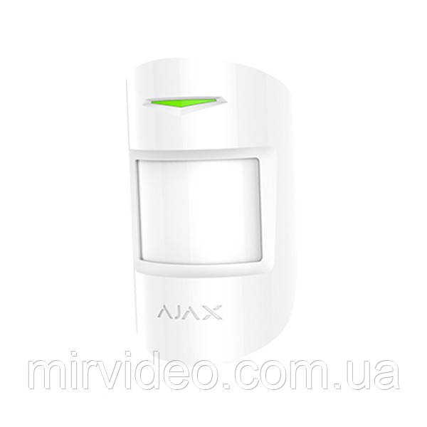 Бездротовий датчик руху Ajax MotionProtect Plus білий