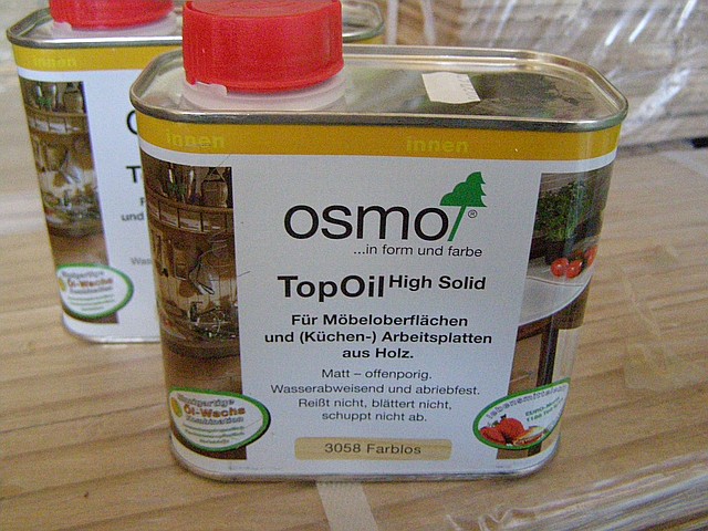 Масло-віск ТОР OIL для стільниць 3058 матове, прозоре