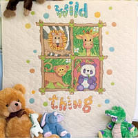 "Wild Thing Quilt" Dimensions. Набор для вышивания одеяла (73249)