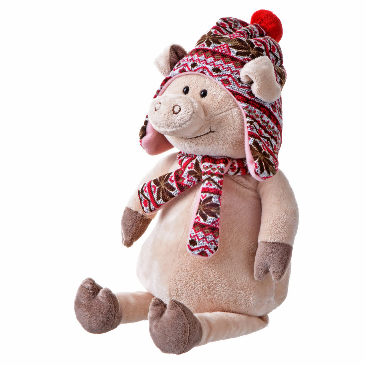 Свинка в шапці, 48 см, «Same Toy» (THT719)