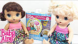 Інтерактивна лялька Алеві блондинка Baby Alive Super Snacks Snackin ́ Noodles Baby, фото 2