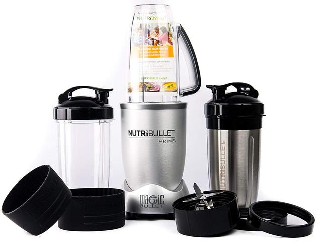 NutriBullet PRIME купить в Украине NutriBullet PRIME 12-Предметов. Высокоскоростной блендер 1000Вт. Металлический корпус.