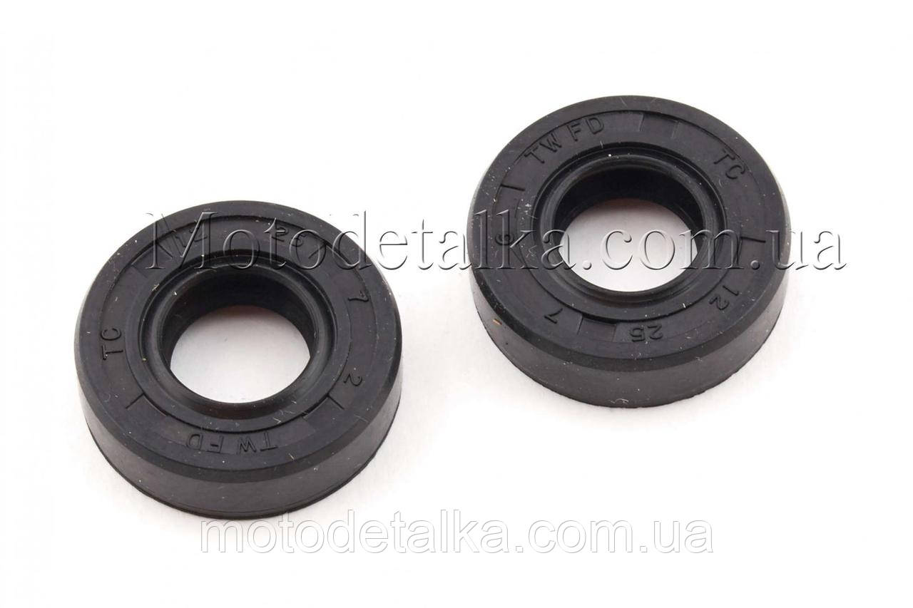 Сальники мотокосы (пара) 4T 139F (12*26*7mm)