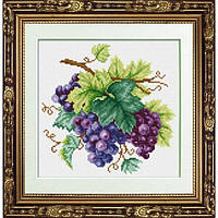 "Гроздь винограда (квадратные, полная)" Dream Art. Набор для рисования камнями алмазная живопись (30045D)