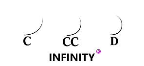 Вії INFINITY 20 ліній C 0.1 (13мм), фото 4