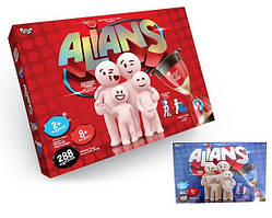 Настільна гра ALIANS — гра в слова міміка фантазія ДАnco ТІЙС