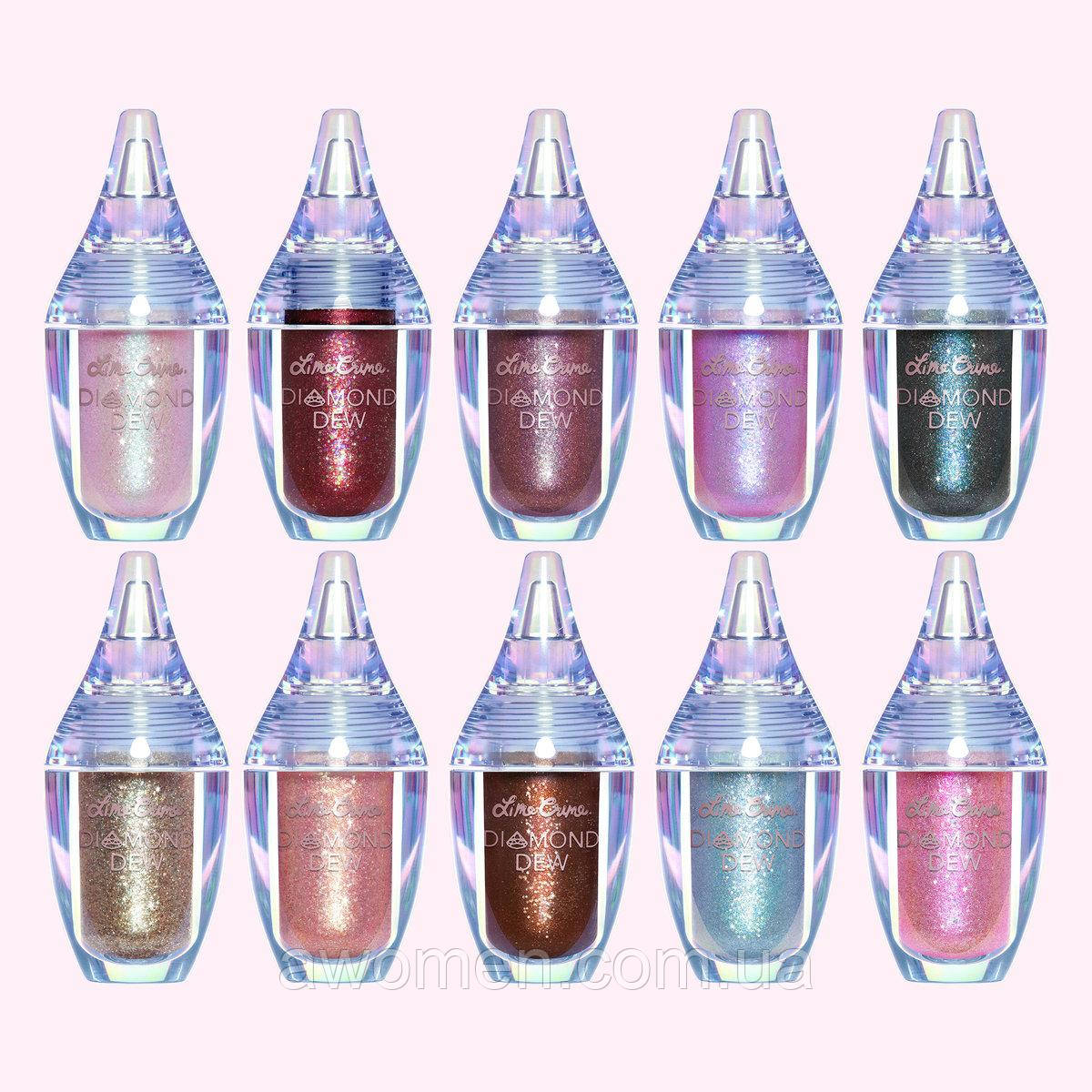 Набір рідких глітерів LIME CRIME Diamond Dew Liquid eyeshadow bundle, фото 1