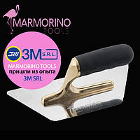 Кельма венецианская 240х100х0,6 мм трапеция боковая правосторонняя Marmorino Tools (26090)