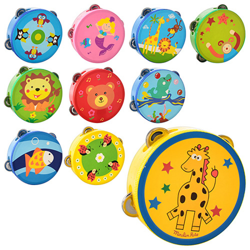 Дерев'яна іграшка Бубон MD 0367, мікс різновидів, фото 1