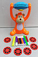 Проєктор 'Ведмедик' (фломастери, змінні слайди) (22088-9)