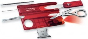 Миниатюрная швейцарская карта-нож VICTORINOX Swisscard Classic, фото 1