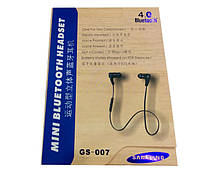 Навушники з Bluetooth Samsung GS-007(гарнітура), фото 2