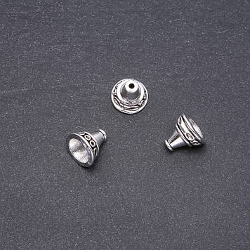 Фурнітура Наконечник 13х14мм фас.20г. + - 8шт.