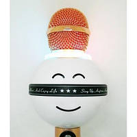 Бездротовий мікрофон караоке bluetooth WSTER WS-878 білий