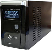 ДБЖ RITAR RTSW-600 LCD (12В/600VA/360Вт)