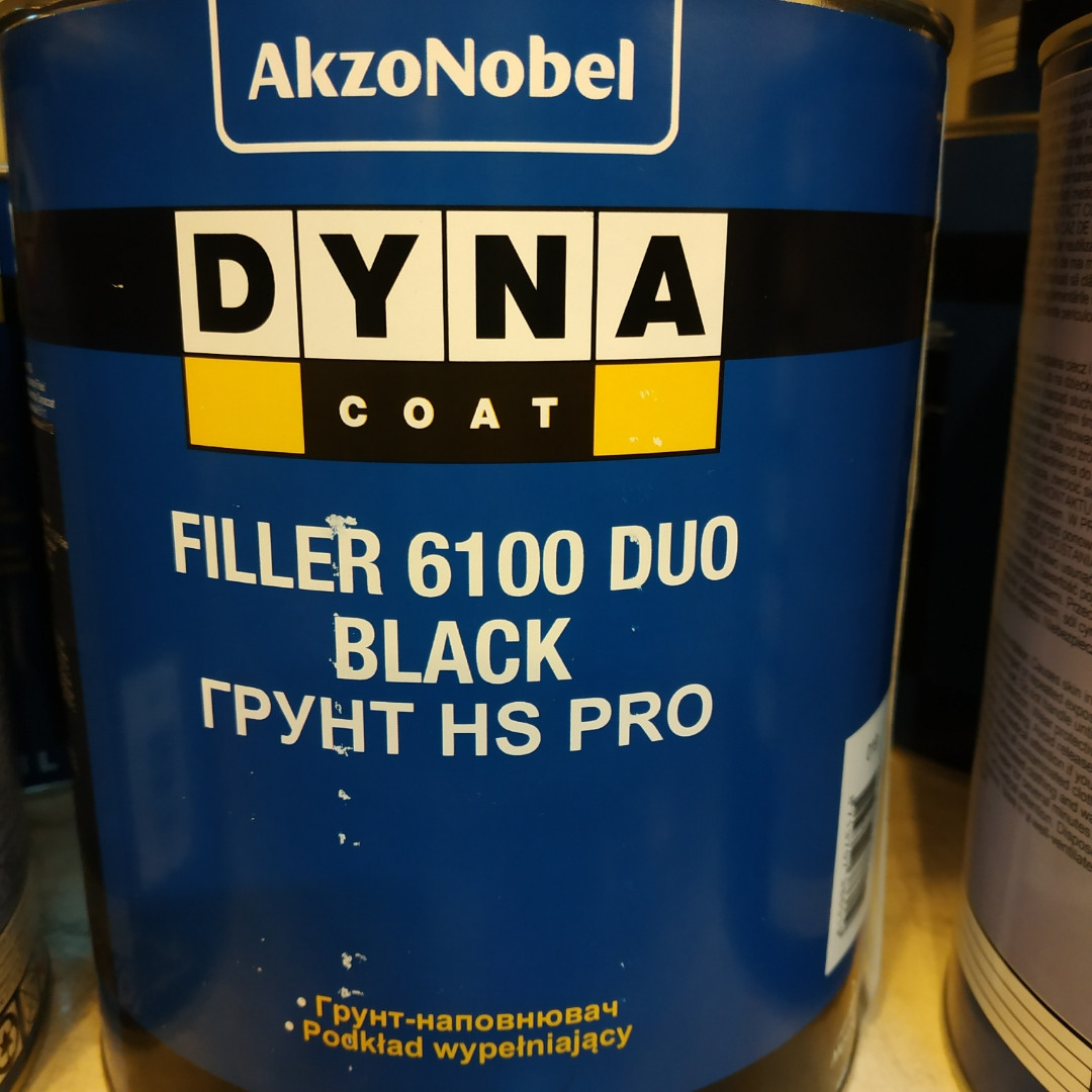 Ґрунт автомобільний DYNA FIL 6100 DUO BLACK 3 л, фото 1