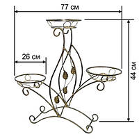Кована підставка для квітів К-310