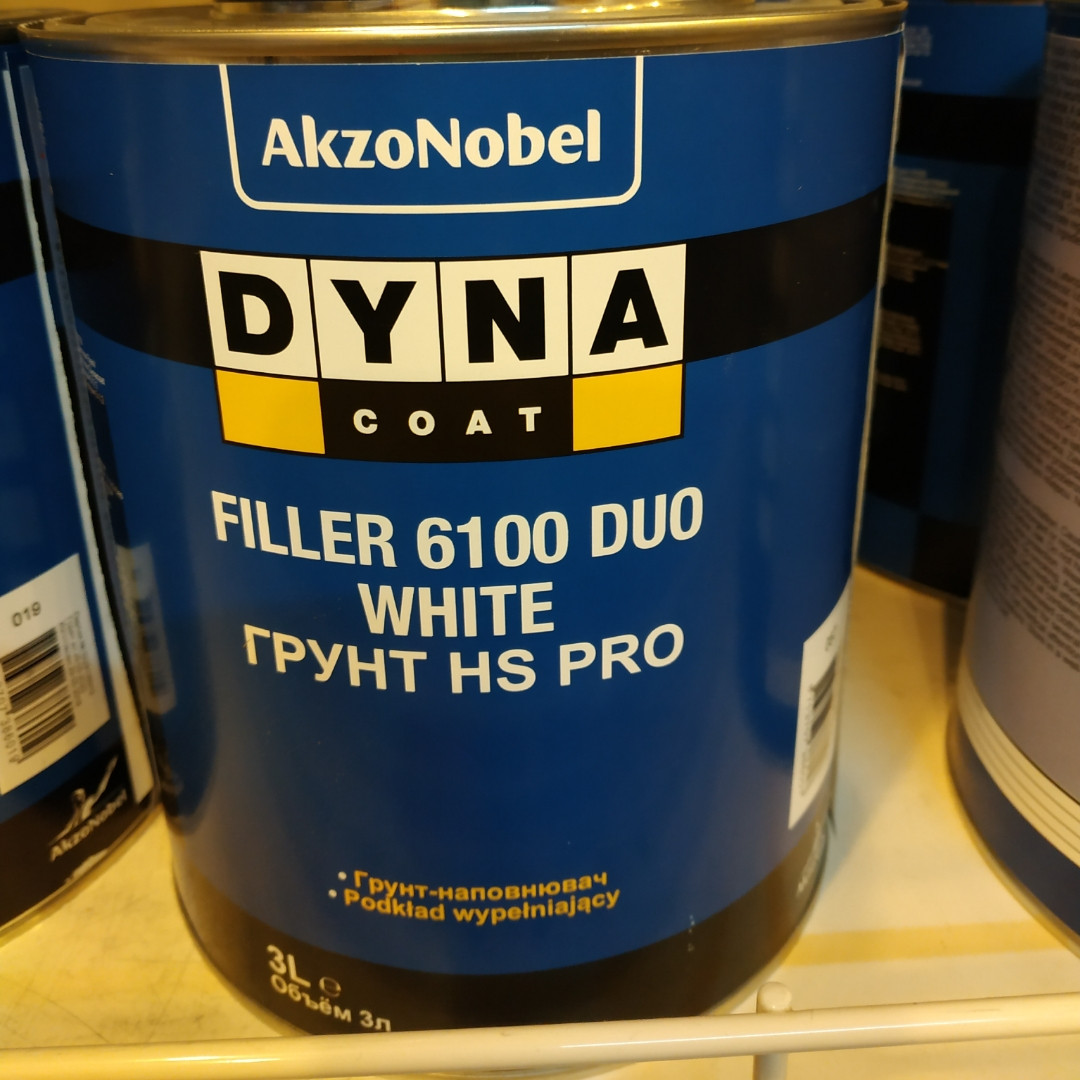 Ґрунт автомобільний DYNA FIL 6100 DUO WHITE 3 л