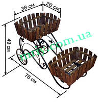 Підставка для квітів Тачка 2 КАНТРІ