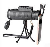 Монокуляр 50*60 з кліпсою для телефону 2675-6, фото 4