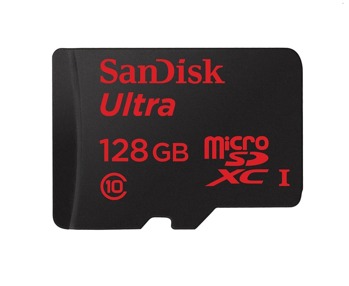Карта пам' яті SanDisk Ultra 128GB MicroSDXC Class 10/UHS-1 Memory Card