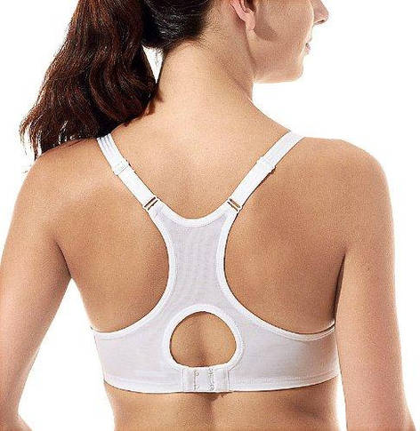 Спортивний бюстгальтер Adidas Nandinia White XXS 32A, фото 3