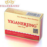 Мыло от псориаза Yiganerjing, 86 гр. Антибактериальное мыло для проблемной кожи.Мыло от прыщей