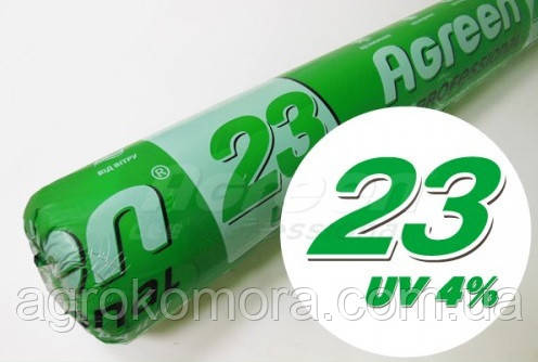 Агроволокно Agreen 23 г/м2 біле 6.35х100