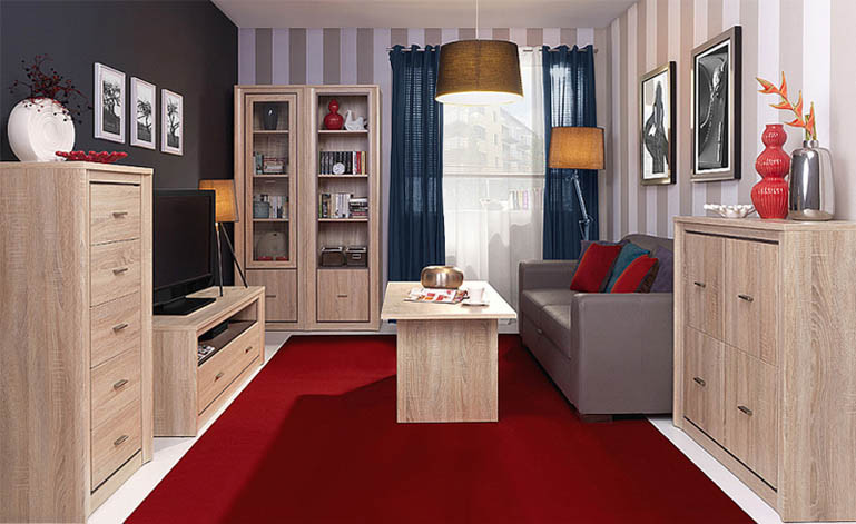 Комплект в вітальню (стенка в гостиную) Ларса ВМВ Холдінг 3, фото 1