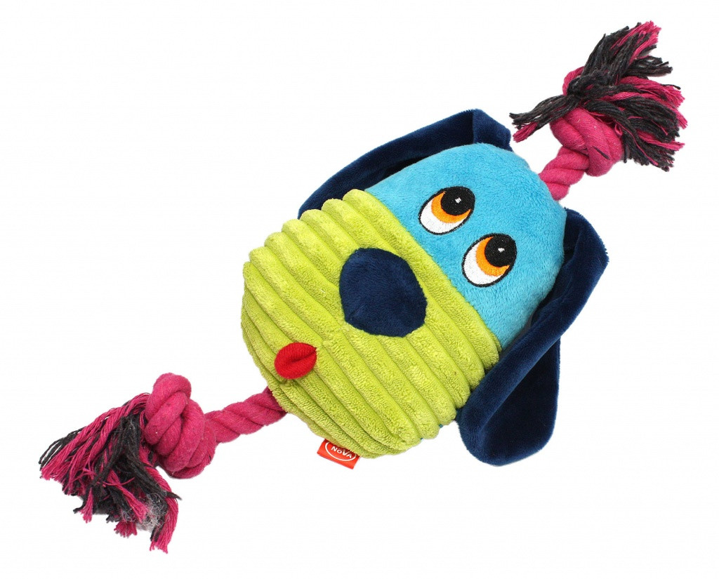 Іграшка для собак Плюшева голова Pet Nova 30 см, фото 1