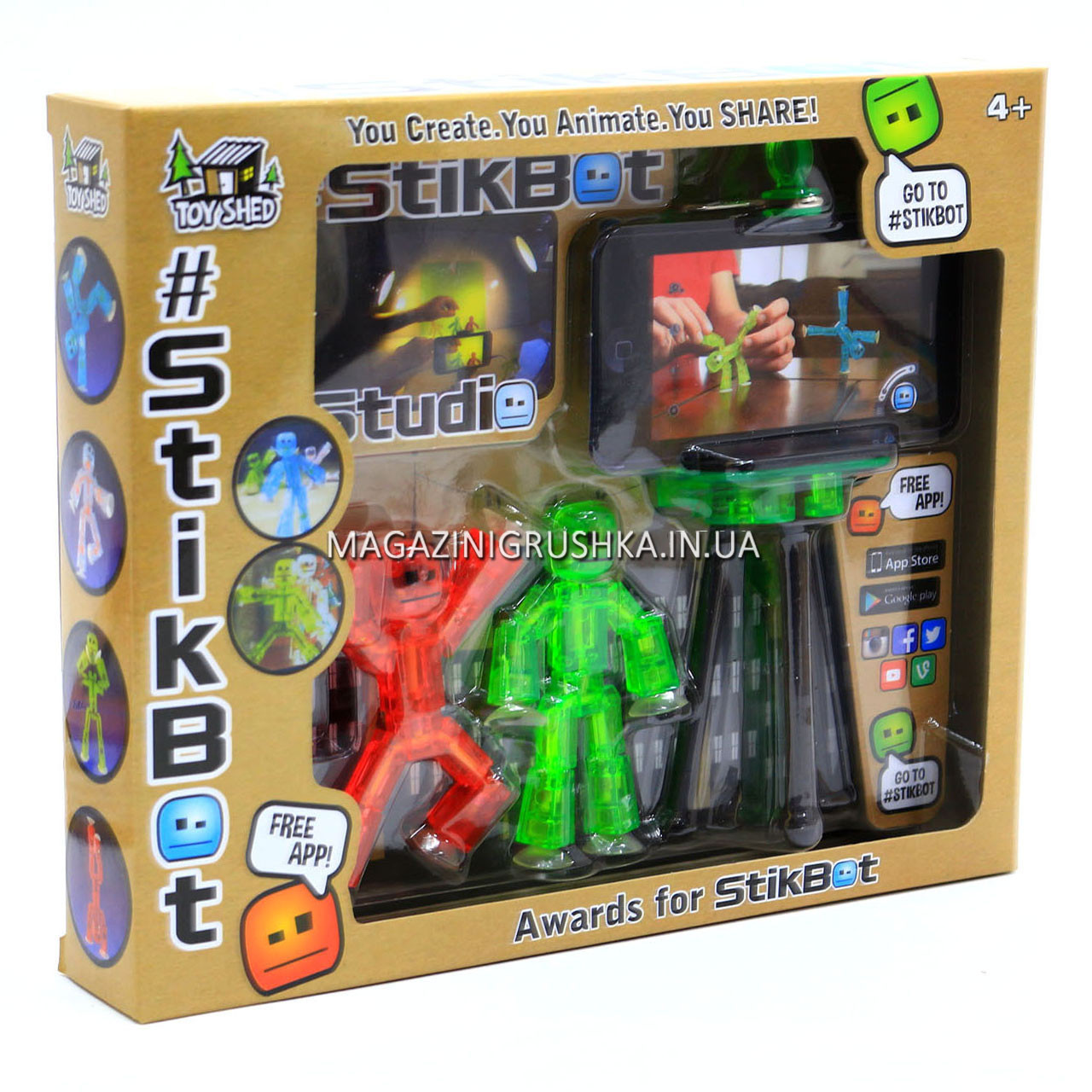 Ігровий набір Stikbot - Анімаційна міні-студія 2105, фото 1