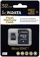 Карта пам'яті Ridata micro SDHC 32GB Class 10