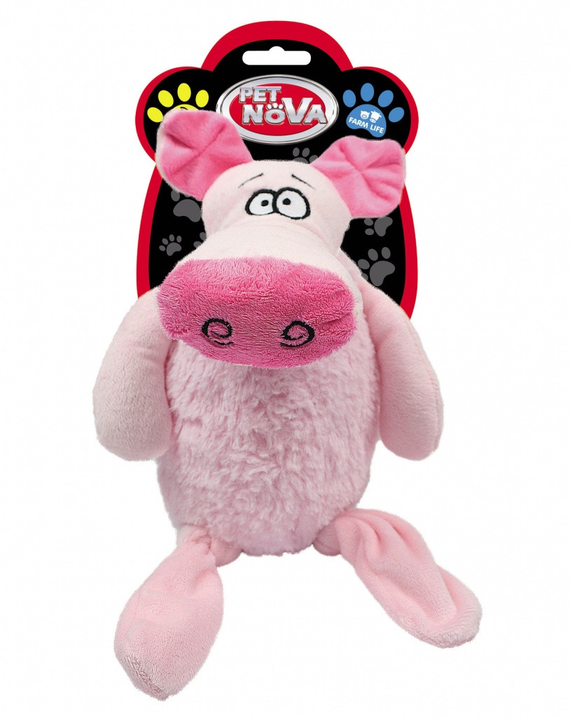 Іграшка для собак Pet Nova "Свинка" 35 см