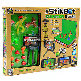 Ігровий набір Stikbot - Вихованці Stikbot Pets Анімаційна студія зі сценою 2119