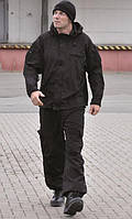 Ветро-влагозащитный костюм "SOFTSHELL FELDANZUGE GEN.III" SCHWARZ.