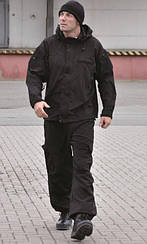 Вітро-вологозахисний костюм "SOFTSHELL FELDANZUGE GEN.III" SCHWARZ.