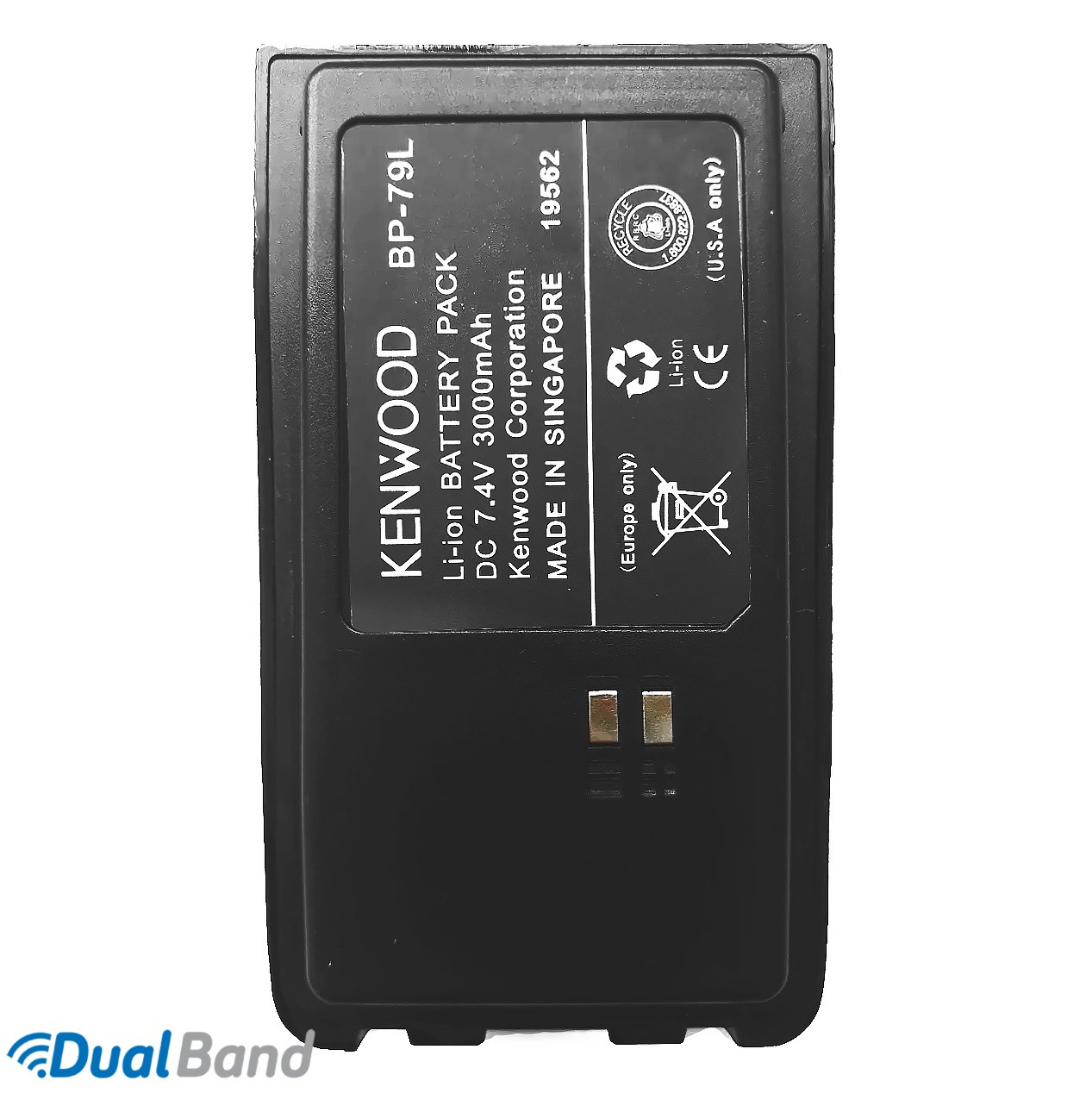 Аккумуляторная батарея для рации Kenwood TH-F9 (BP-79L) 3000 mAh