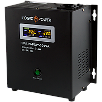 ДБЖ Logicpower LPA-W-PSW-500VA(350 Вт)2A/5A/10A з правильною синусоїдою 12 В