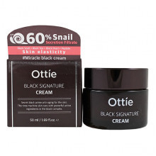 Улиточный крем для лица Ottie Black Signature Cream 50 ml - фото 2 - id-p835016303