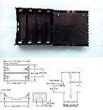 Холдер для акумуляторів 18650 4S BLM, фото 3