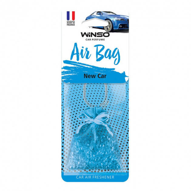 

Ароматизатор WINSO AIR BAG с ароматизированными гранулами 20 г New Car