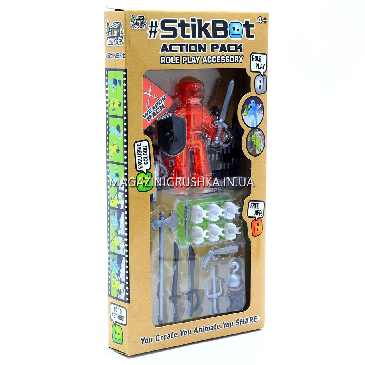 Ігровий набір Stikbot - анімаційна міні-студія 2104, фото 1