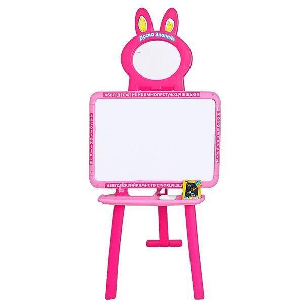Мольберт дитячий і магнітна дошка для малювання limo Toy 0703 UK-ENG Pink