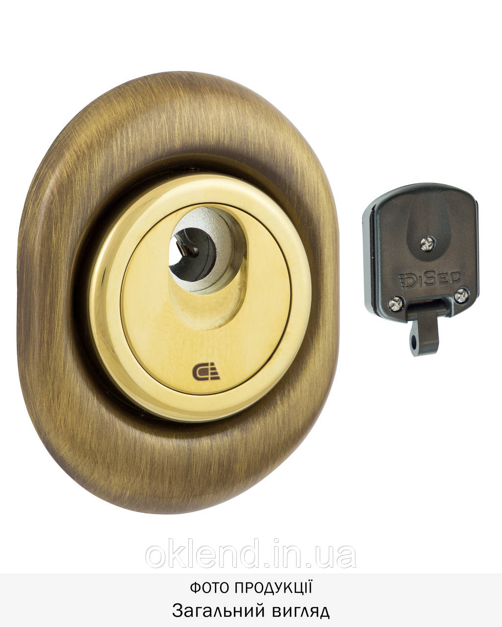 Протектор DISEC *MAGNETIC 3G8FM OMEGA OVAL 20мм бронза