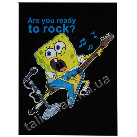 Нашивка катана велика SPONGE BOB, фото 2