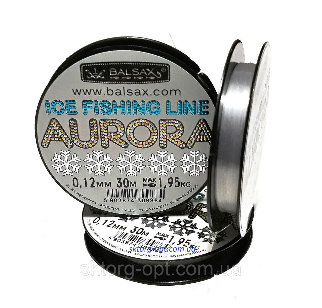 Волосінь Balsax Aurora Ice 0.14 mm 30 m