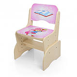 Дитяча парта зі стільчиком трансформер Bambi W 2071-13-1, фото 3