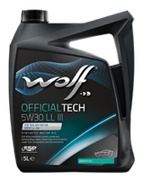 Моторна олива Wolf Officialtech LL III 5W-30 5 л